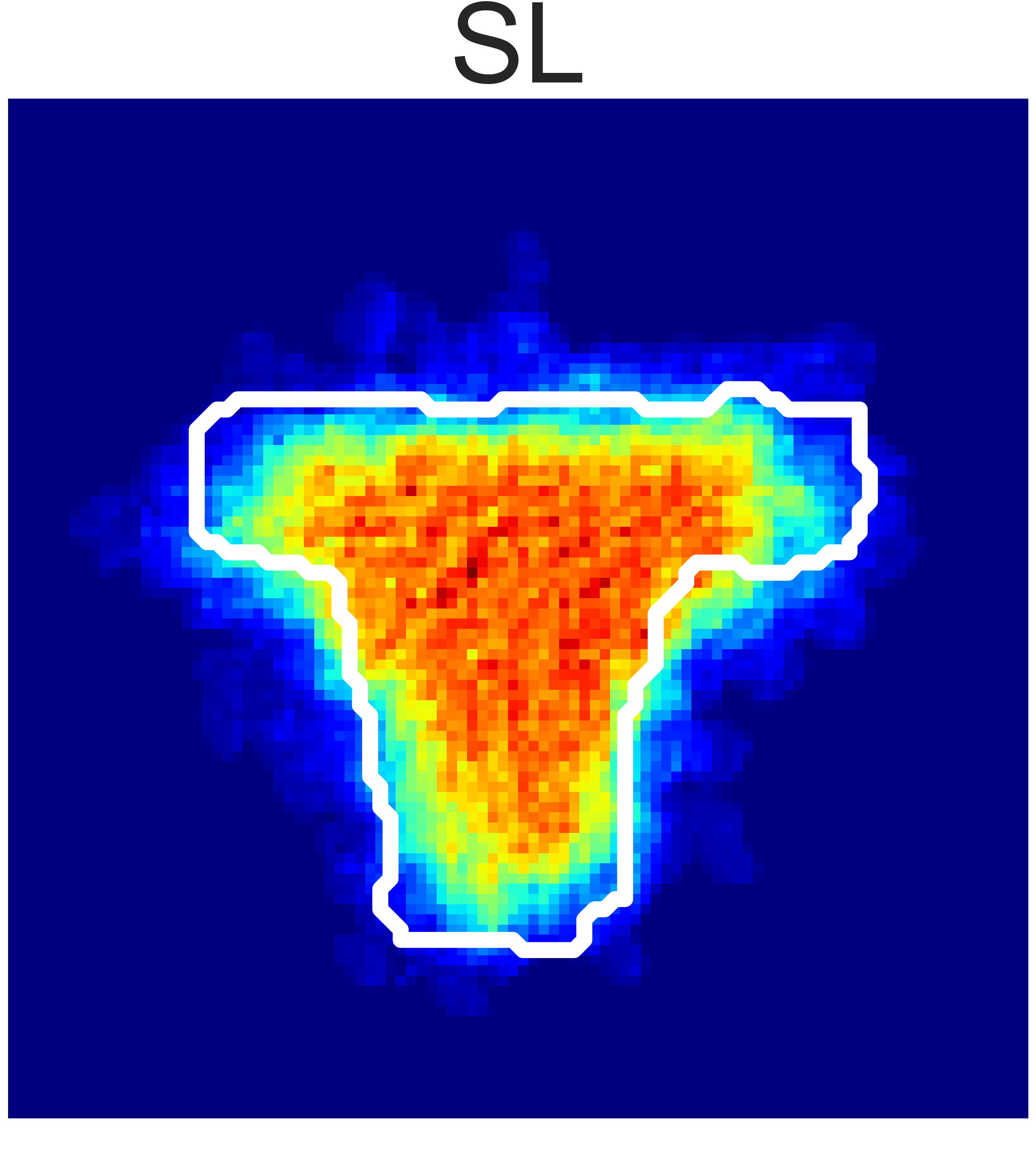 Heatmap of Granular Pile Shaping (SL)